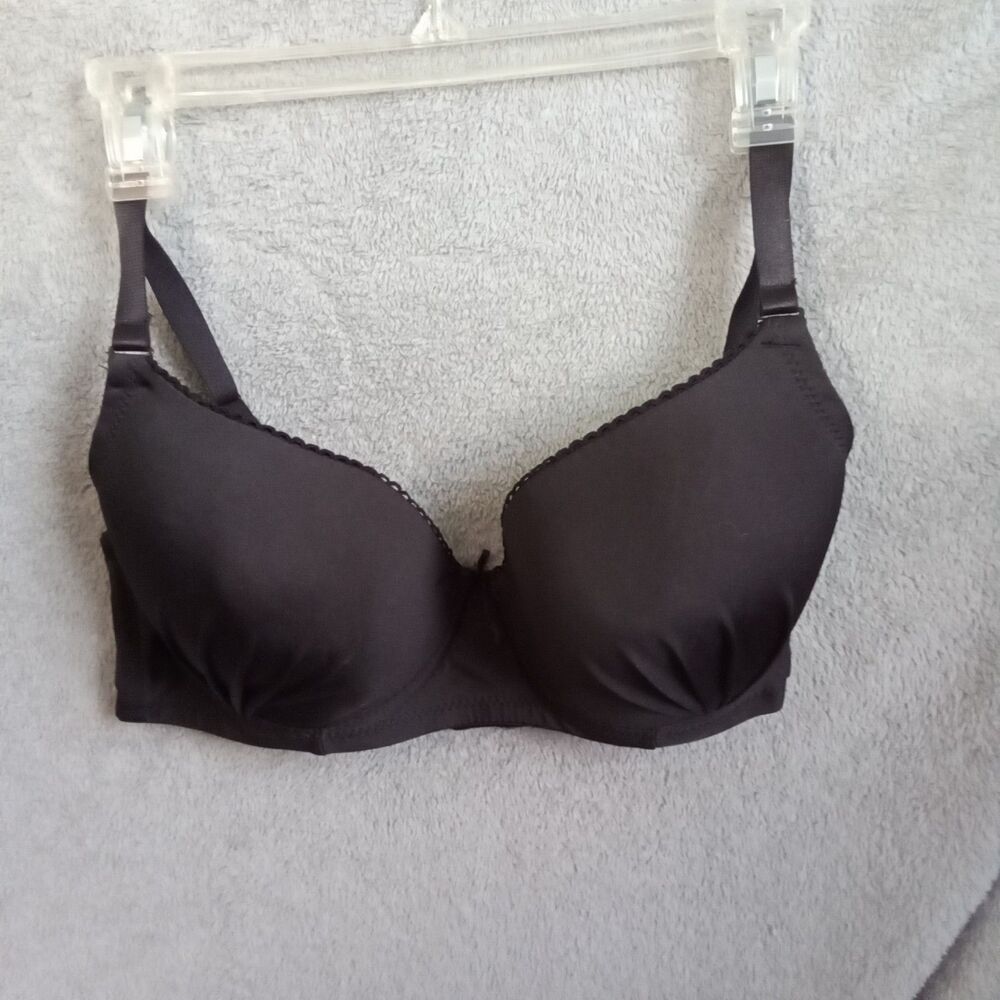 Black Bra 42C‎ Bow Hook And Eye